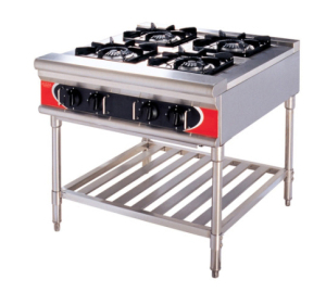 Free Standing Gas Burners/Commercial Coutertop Gas Burners (GML-4W)